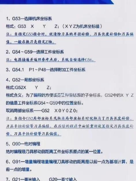 cnc回原点指令