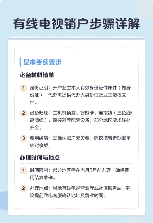 有线电视如何销户