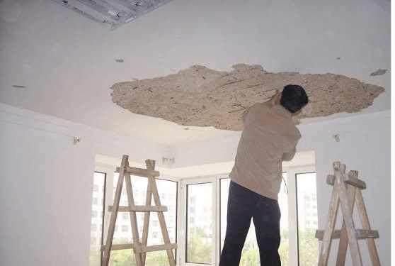 吊顶墙皮掉了怎么办