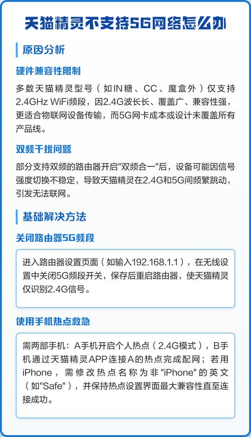 天猫精灵不支持5g咋办图标