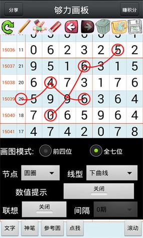 排列五够力表正版