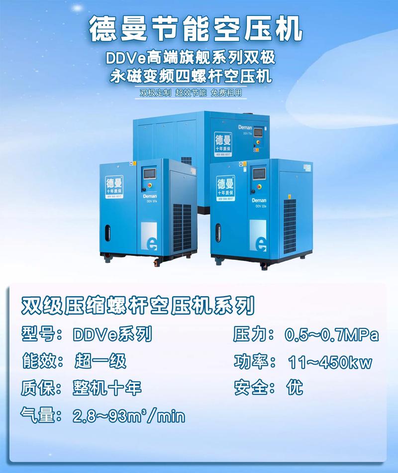 德曼空压机官网首页截图