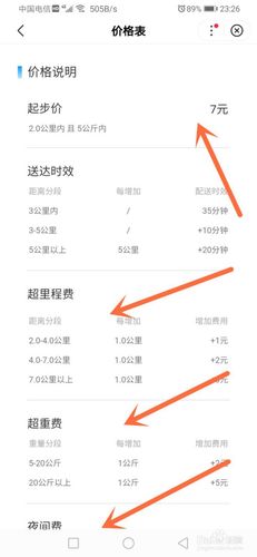 哪个闪送便宜截图