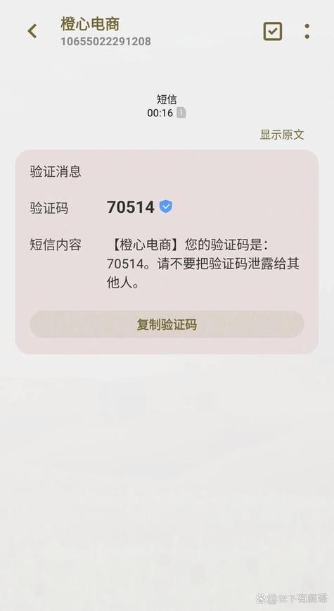 手机无缘无故出现验证码图标