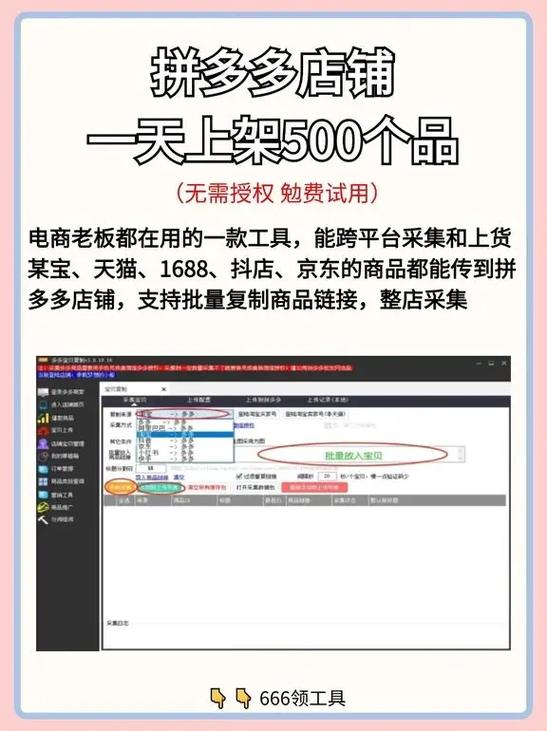 拼多多用什么软件铺货图标