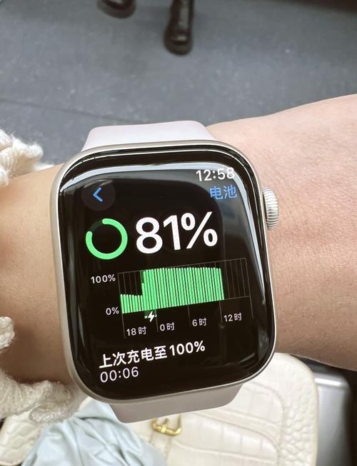 苹果手表如何显示电量缩略图
