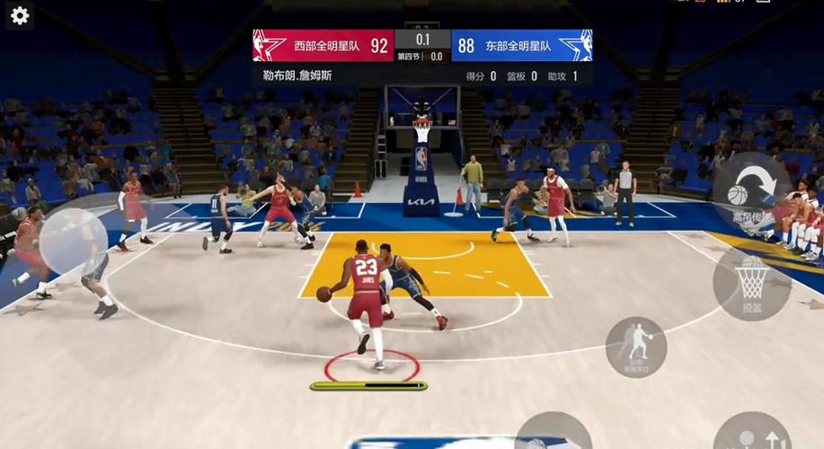 nba全明星灌篮游戏
