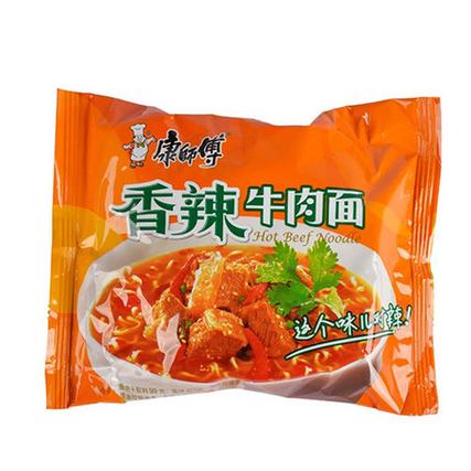康师傅香辣牛肉面