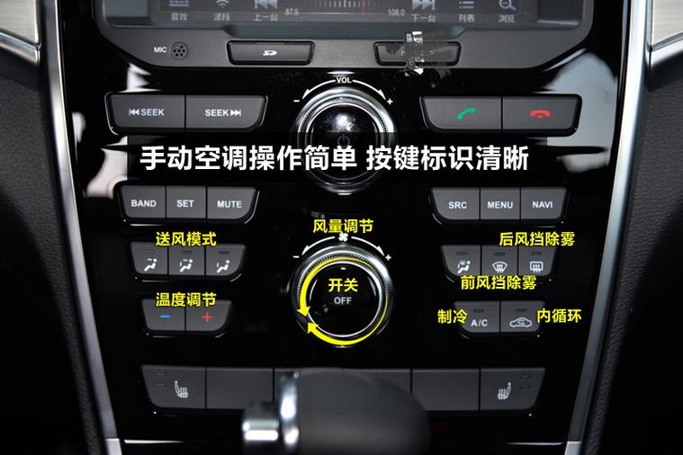 哈弗h2按键功能图解