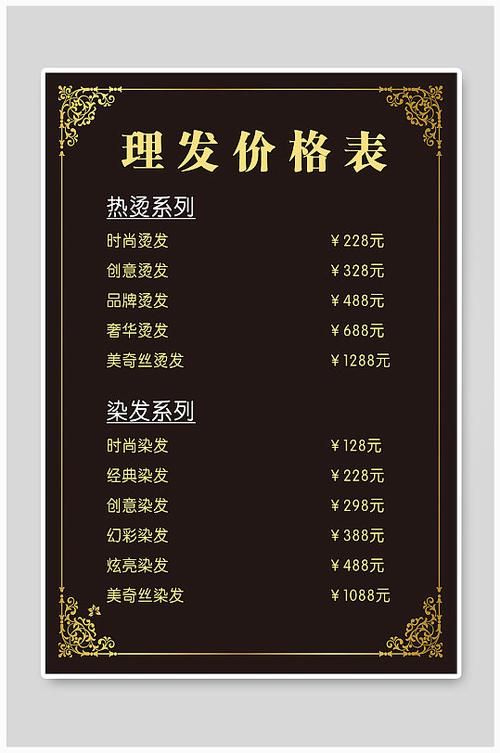 武汉烫发价格一般是多少