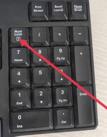 我的电脑数字键不能用