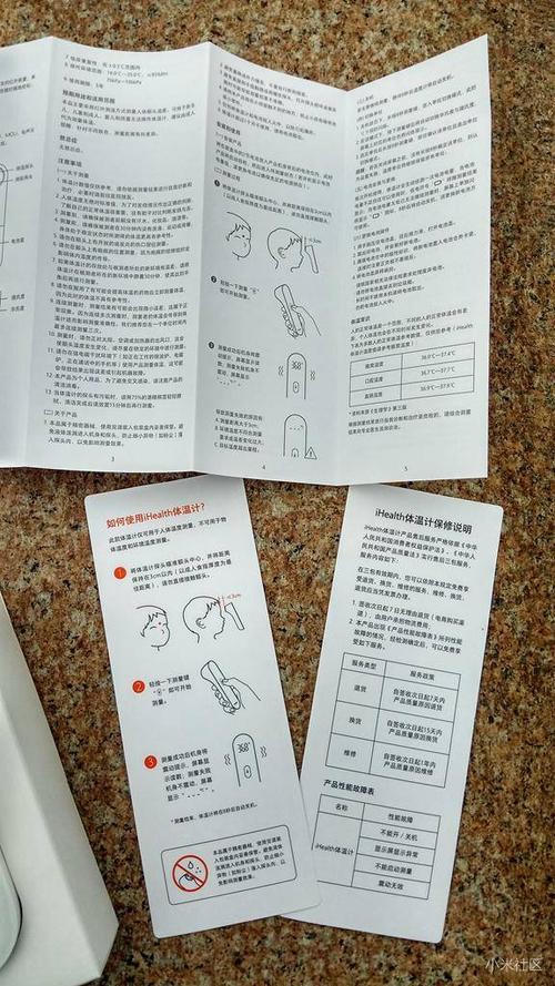 小米温度计使用说明书图标