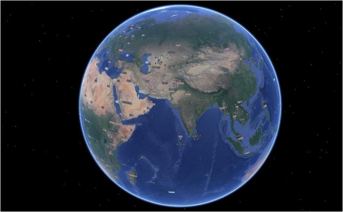 手机三维卫星地图缩略图