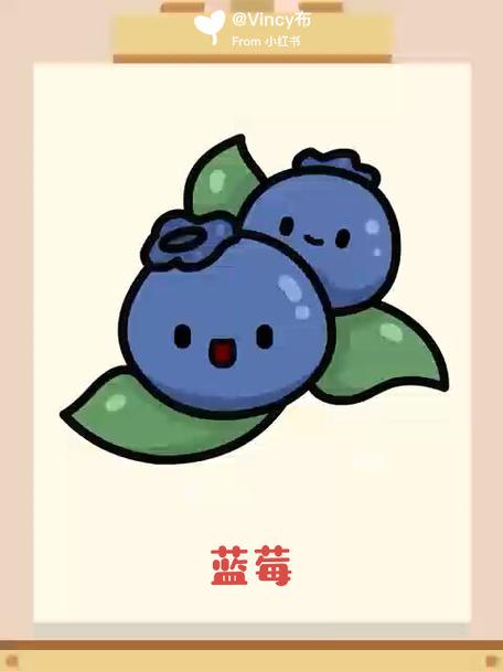 蓝莓Q版可爱