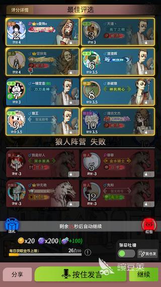 谁是狼人金币