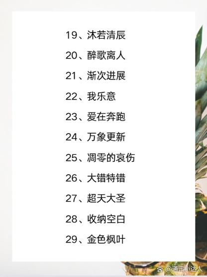 40至50岁男人网名