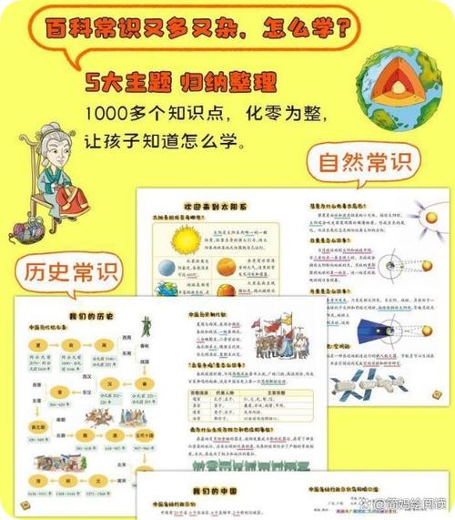 4～6年级的科普小知识图标