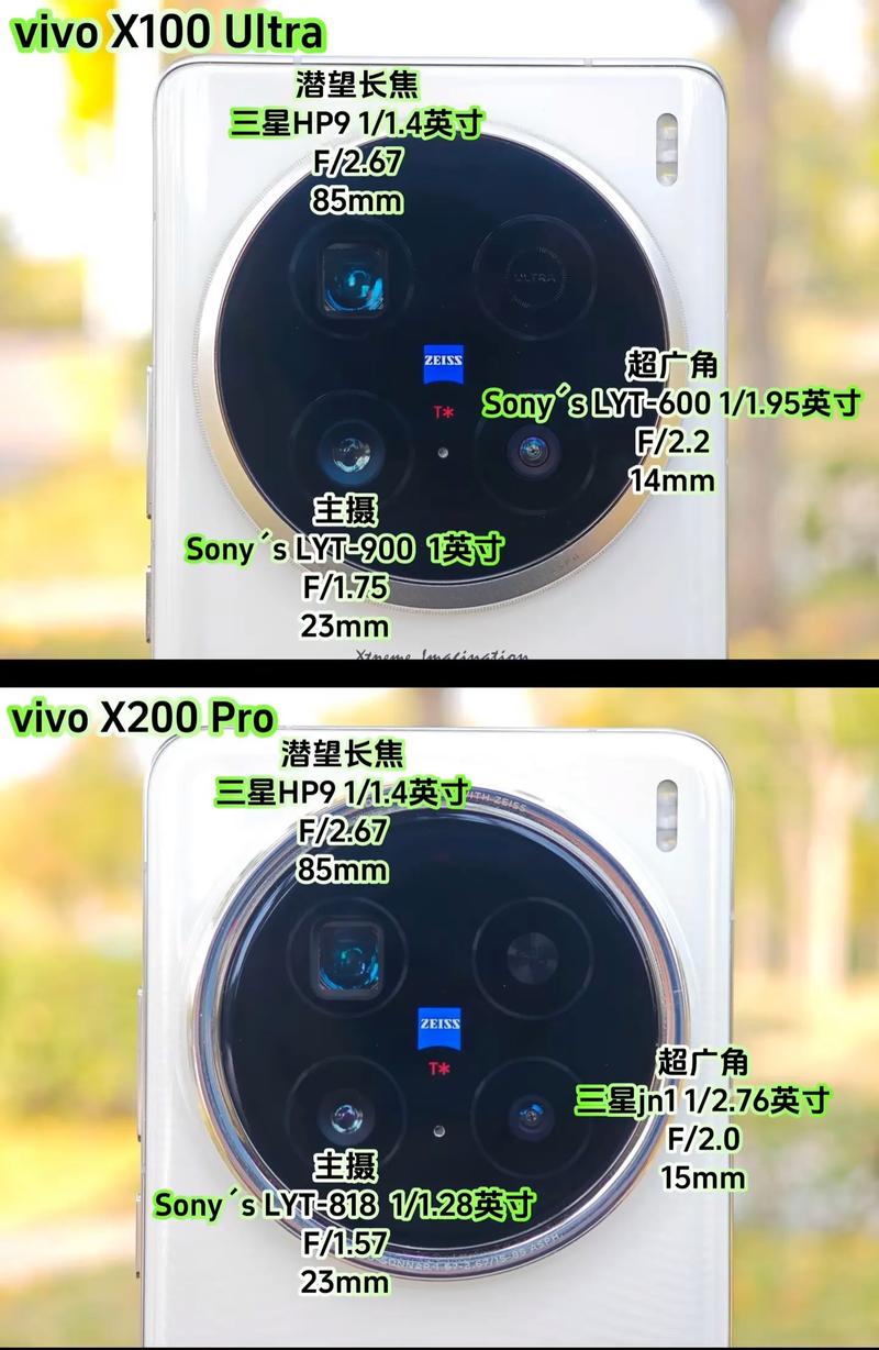 vivo摄像头参数