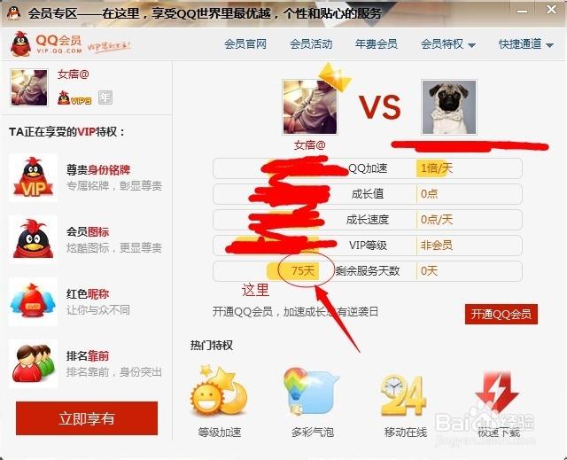 qq咋看会员到期时间