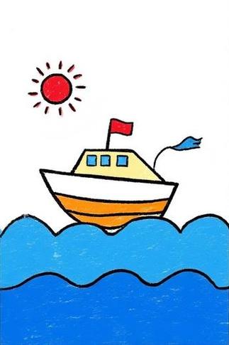 6岁～8岁画大海