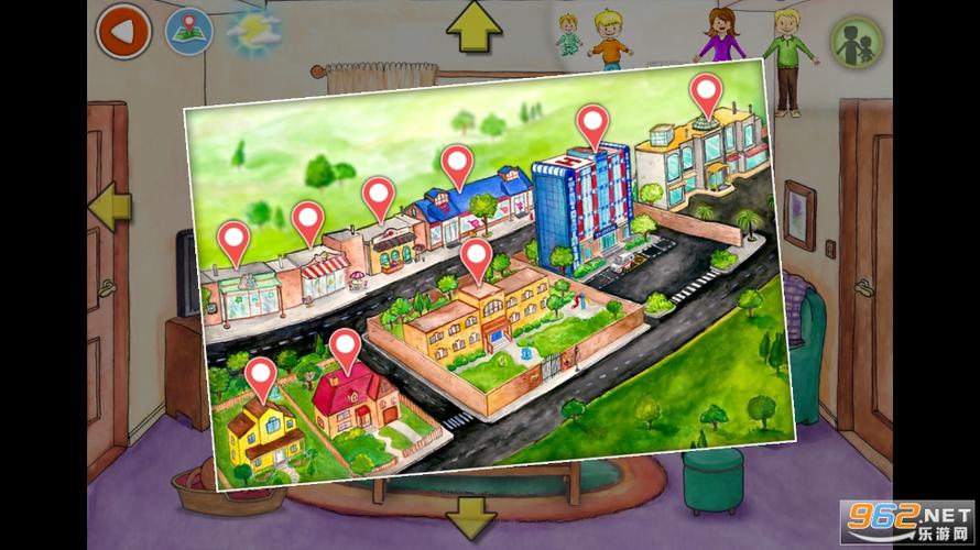 娃娃屋最新版全部解锁地图图标