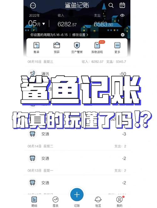 鲨鱼记账只有一个账本吗