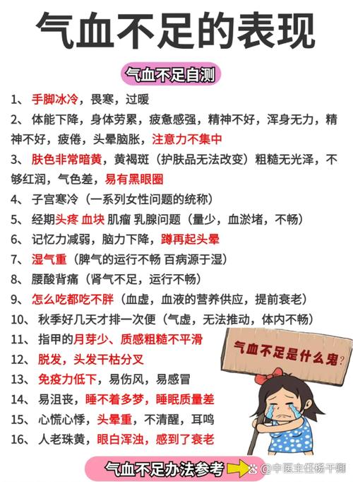 气血不足的原因