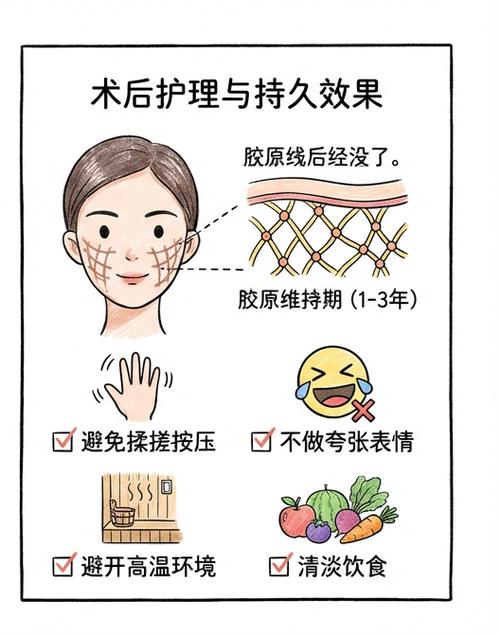 全脸线雕能维持几年