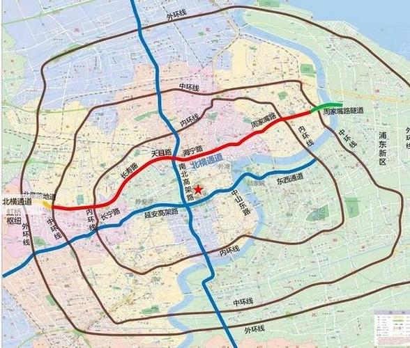 上海道路地图