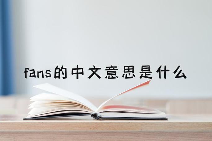 fans的中文是什么