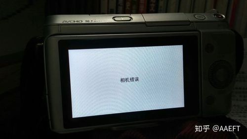 索尼a6000相机错误图标
