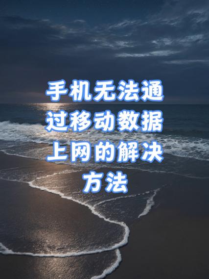 手机打开数据无法上网