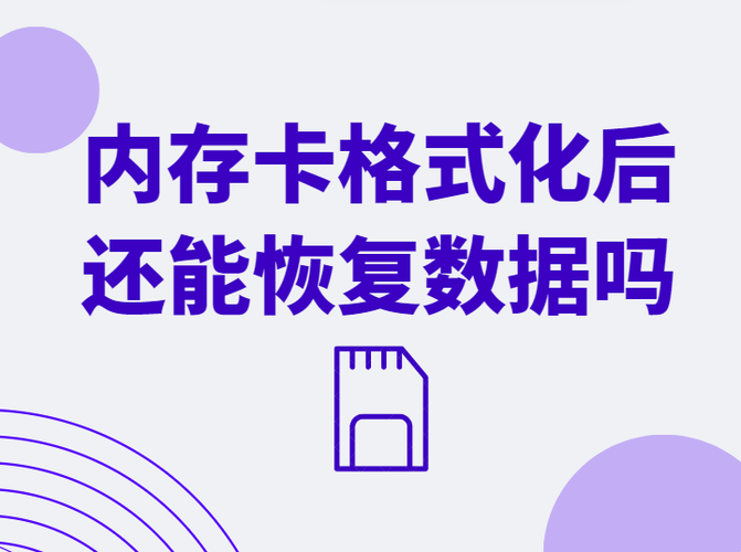 格式化后数据能恢复吗图标