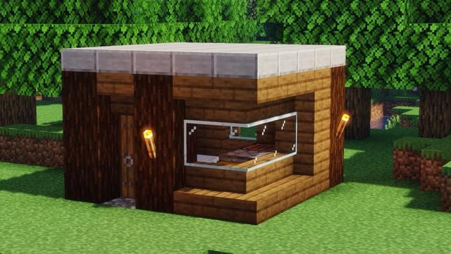 mc简单地下小屋