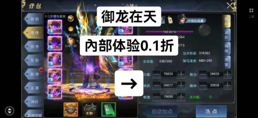 手游御龙在天辅助