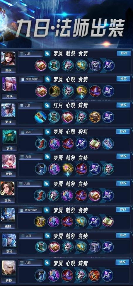 貂蝉的铭文跟出装