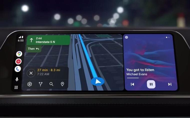 android auto华为版图标