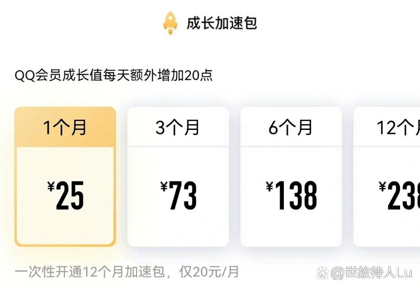 提速包多少钱一个月
