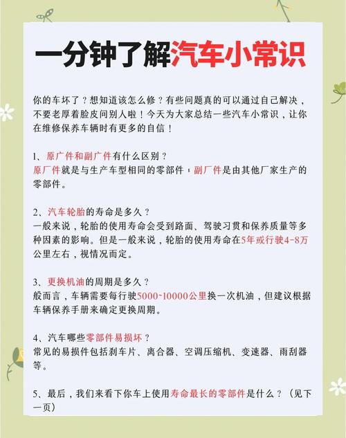 汽车知识科普截图