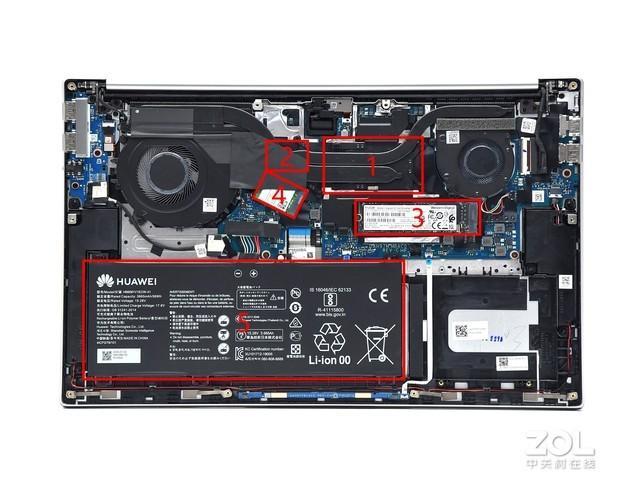 荣耀magicbookpro拆机教程