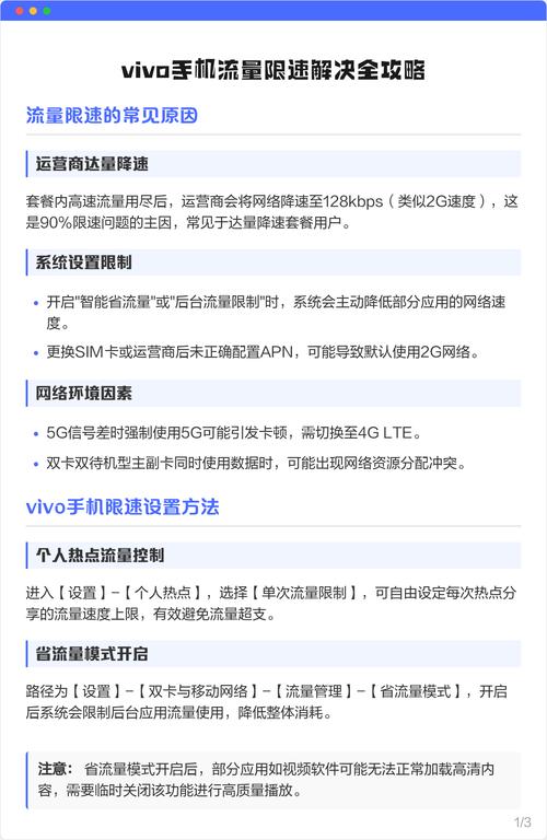 vivo手机如何设置流量限制缩略图