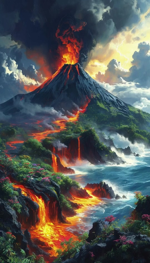 火山手机壁纸