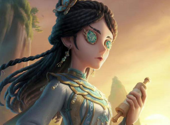 第五人格古董商白泽玉玉足