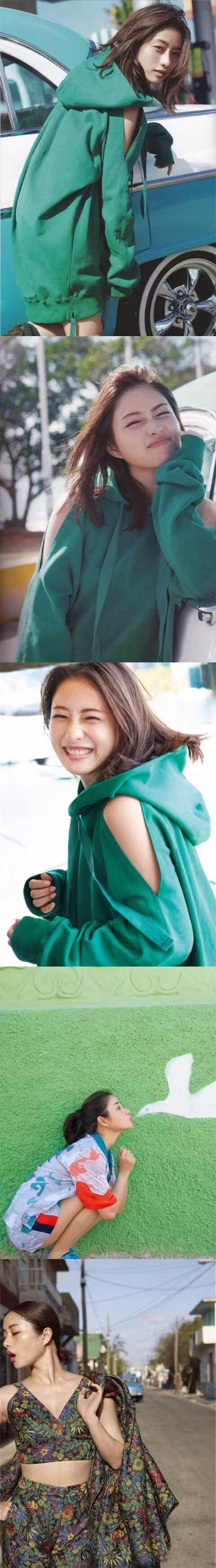 石原里美出道前后对比照