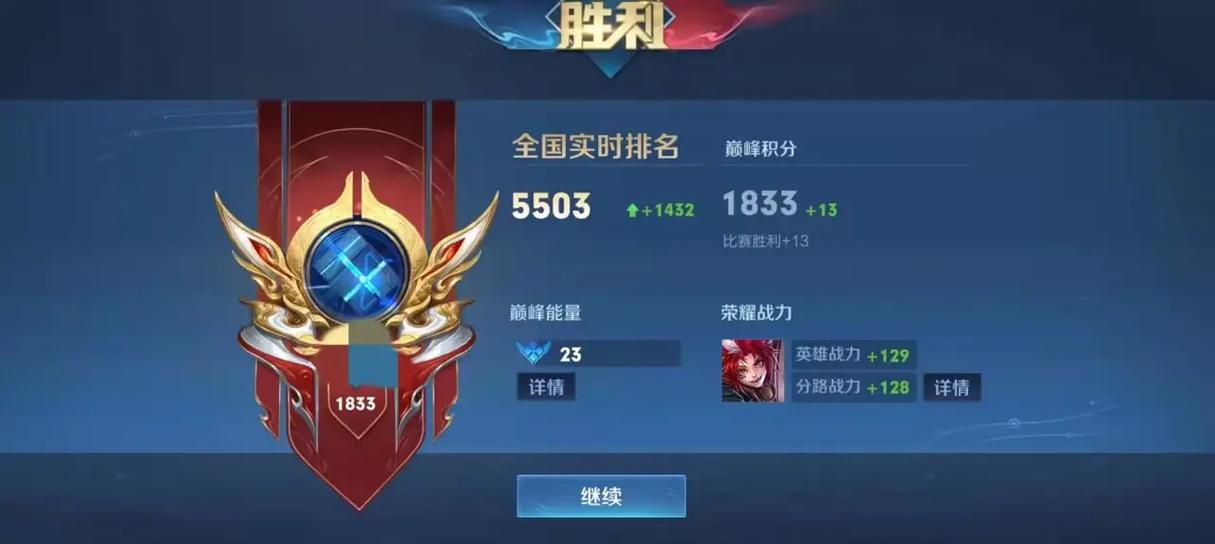 王者巅峰赛右上角数字代表什么图标
