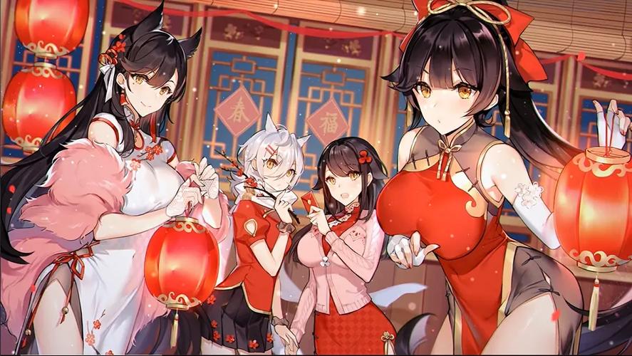 碧蓝航线婚纱合照缩略图