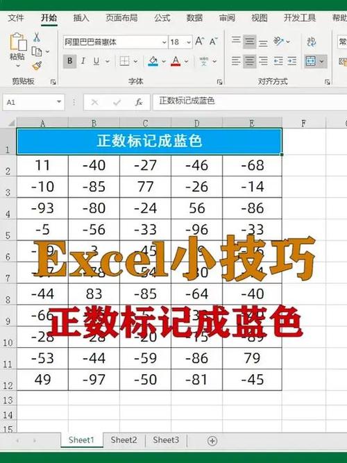 表格中标记颜色缩略图