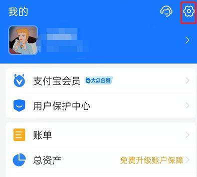 支付宝怎么隐藏钱包余额图标