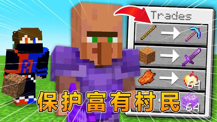 我的世界怎样保护村民截图