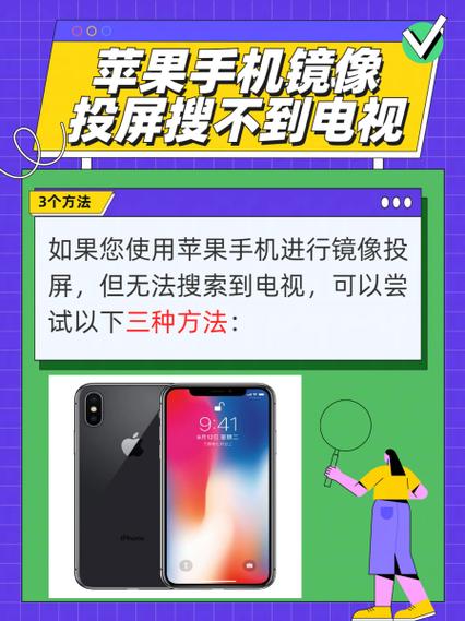 iphone手机不能投屏到电视机